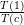 T-(1)
 T(c)